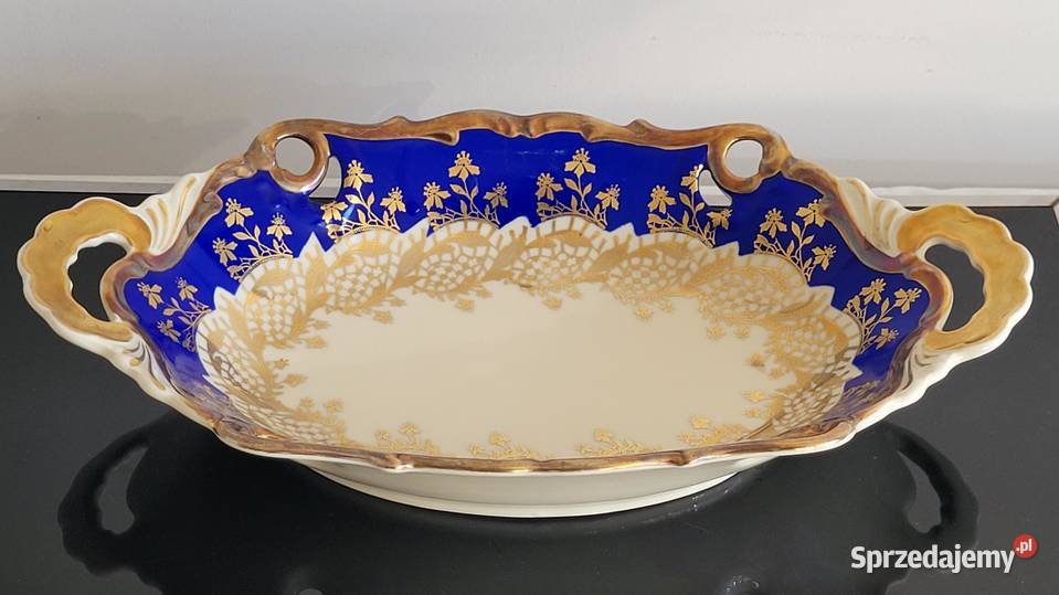 Elegancka ażurowa patera porcelanowa Alka Apart małopolskie