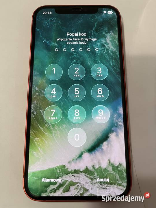 Apple iPhone 12 128GB RED Czerwony lubelskie Zamość sprzedam