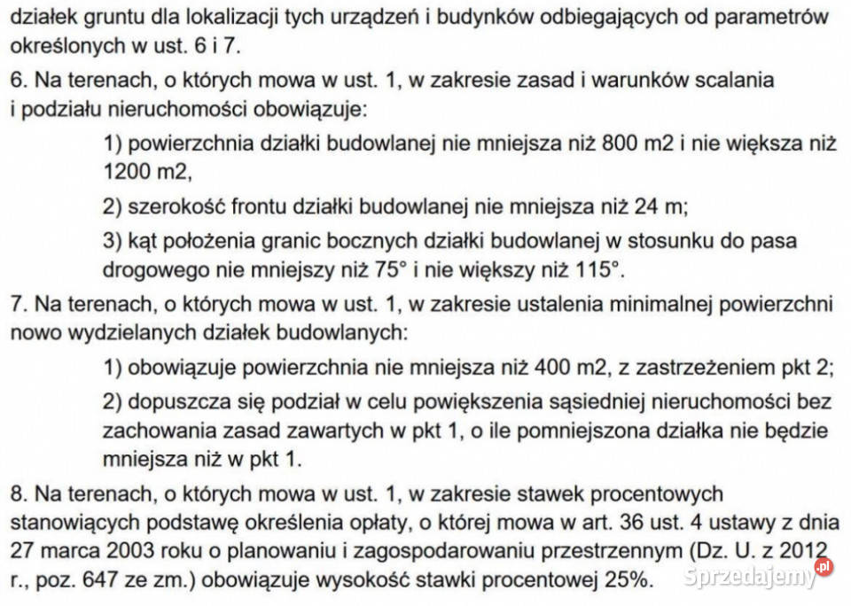 Działka budowlana Oleśnica Gryczana wszystkie sprzedam