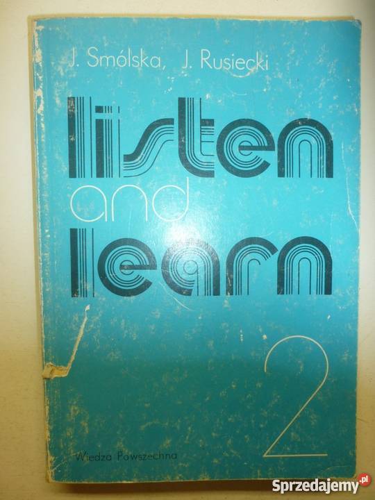 LISTEN AND LEARN 2 JSMÓLSKA JRUSIECKI Elbląg sprzedam