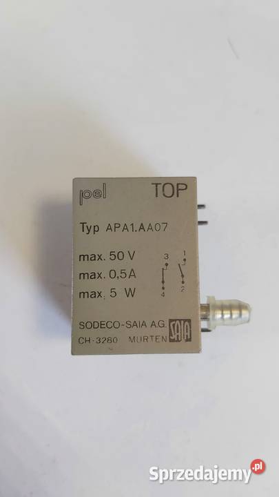 Zawór rurki sztywnej APA1AA07 50V 05A 5W Wyszków