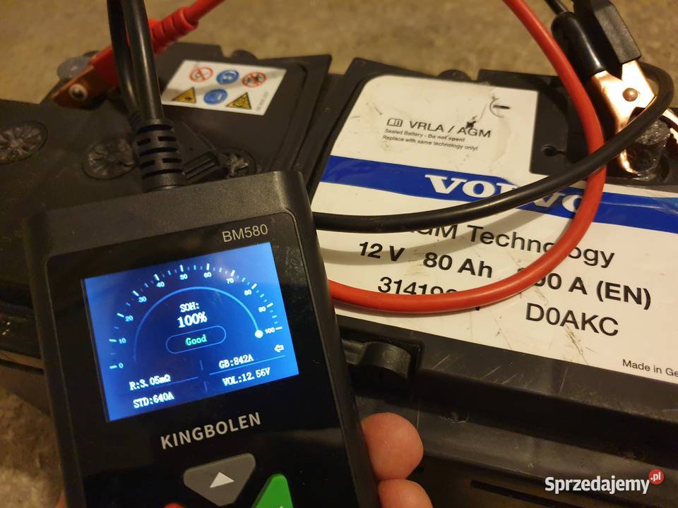 Akumulator AGM 12V80Ah 800A Oryginał Volvo osobowe Radom