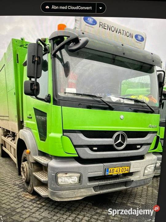 Mercedes Axor1829 śmieciarka ZOELLER EKOPRES15 Nowiny