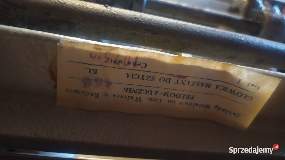 Maszyna do szycia łucznik 466 Gołowierzchy