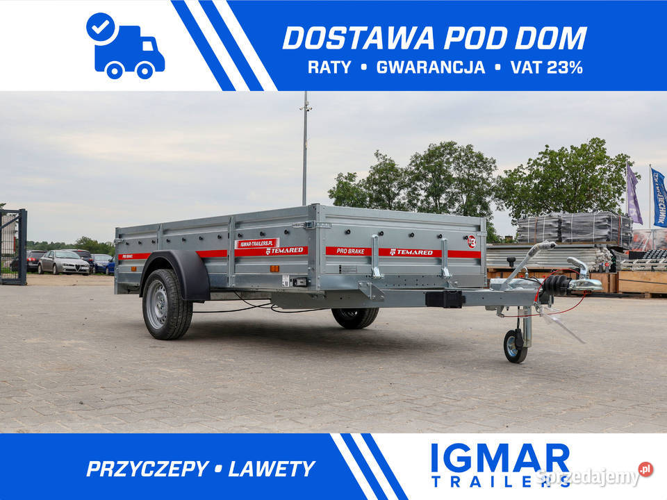 Przyczepka TEMARED PRO BRAKE 3015 mocna solidna sprzedam