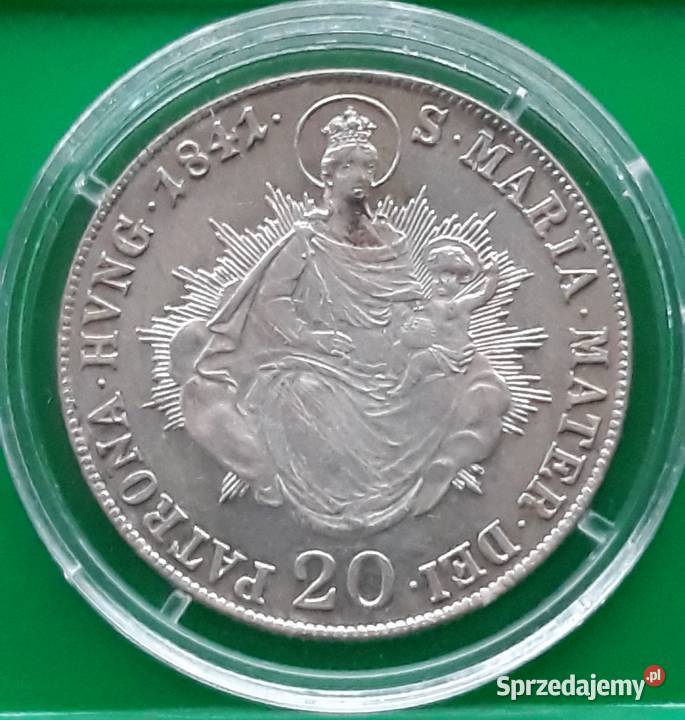20 Krajcarów 1841rmennicza Węgry Austria Czechy wielkopolskie Konin