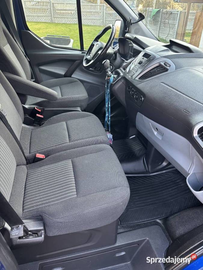 Ford transit custom granatowy