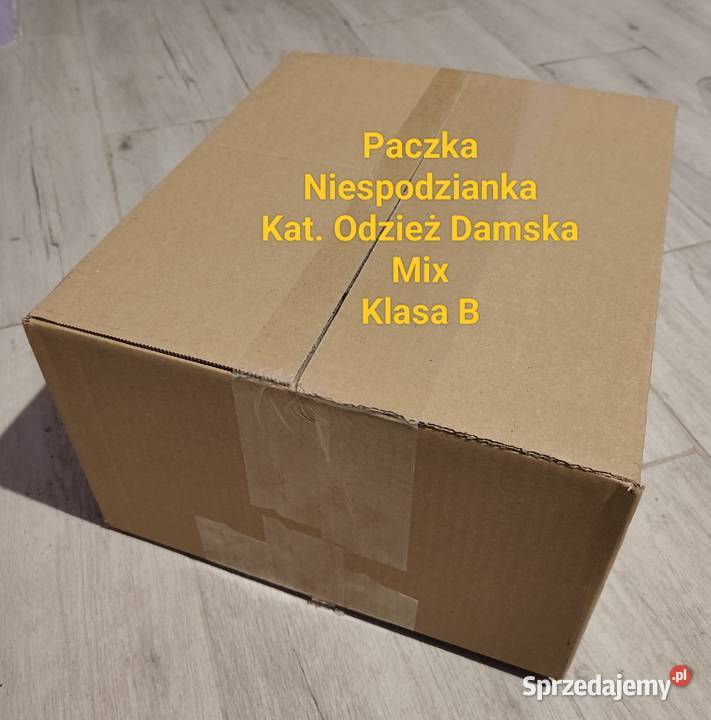 Paczka Niespodzianka Kat Odzież Damska Klasa B Mszczonów