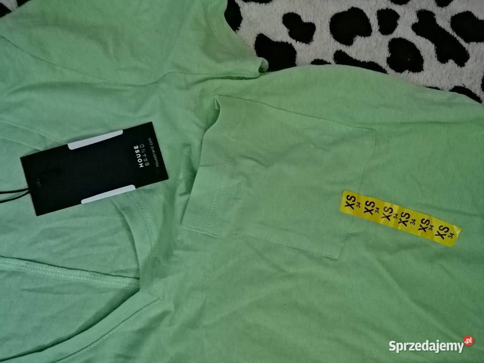 House Nowa z metką Bluzka koszulka tshirt Z Rozmiar 34(XS) wielkopolskie Leszno