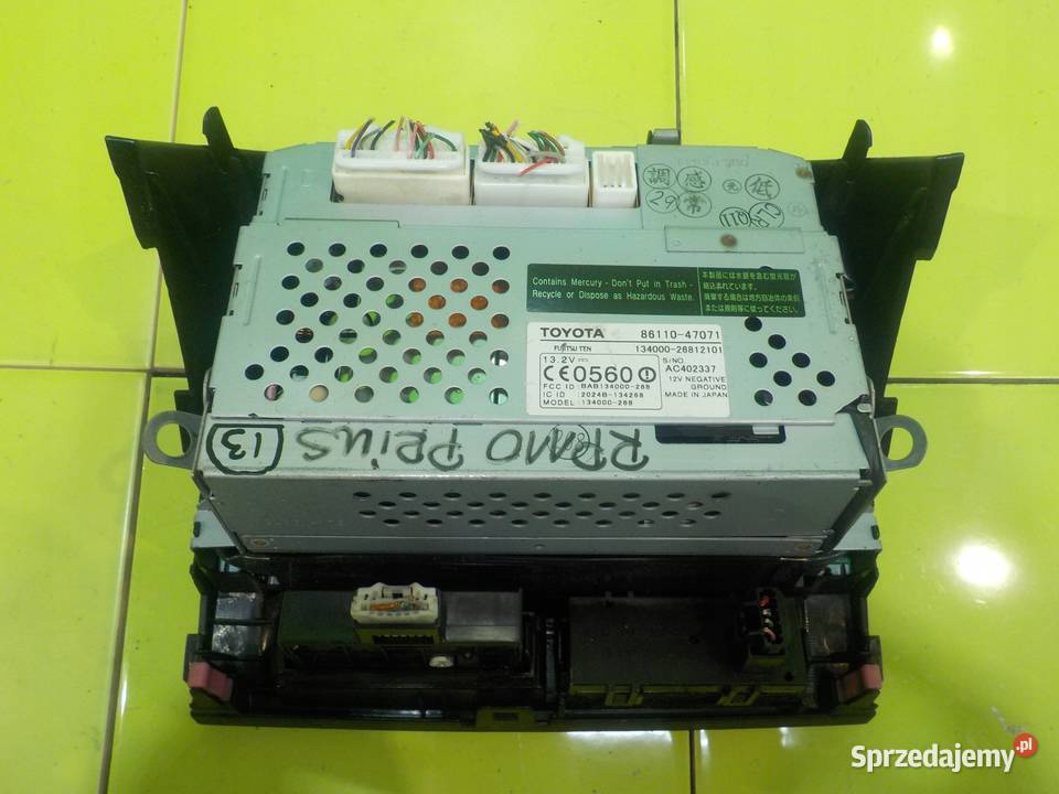 TOYOTA PRIUS II 15 VVTI 04r 5D wyswietlacz mazowieckie Suków