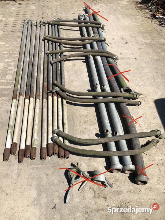 Igłofiltry Zestaw igłofiltrów wpłukiwanych Pozostałe sprzedam