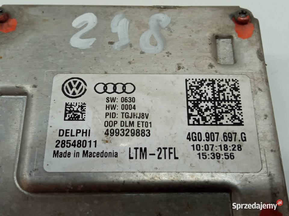 PRZETWORNICA XENON 4G0907687G VW Volkswagen osobowe