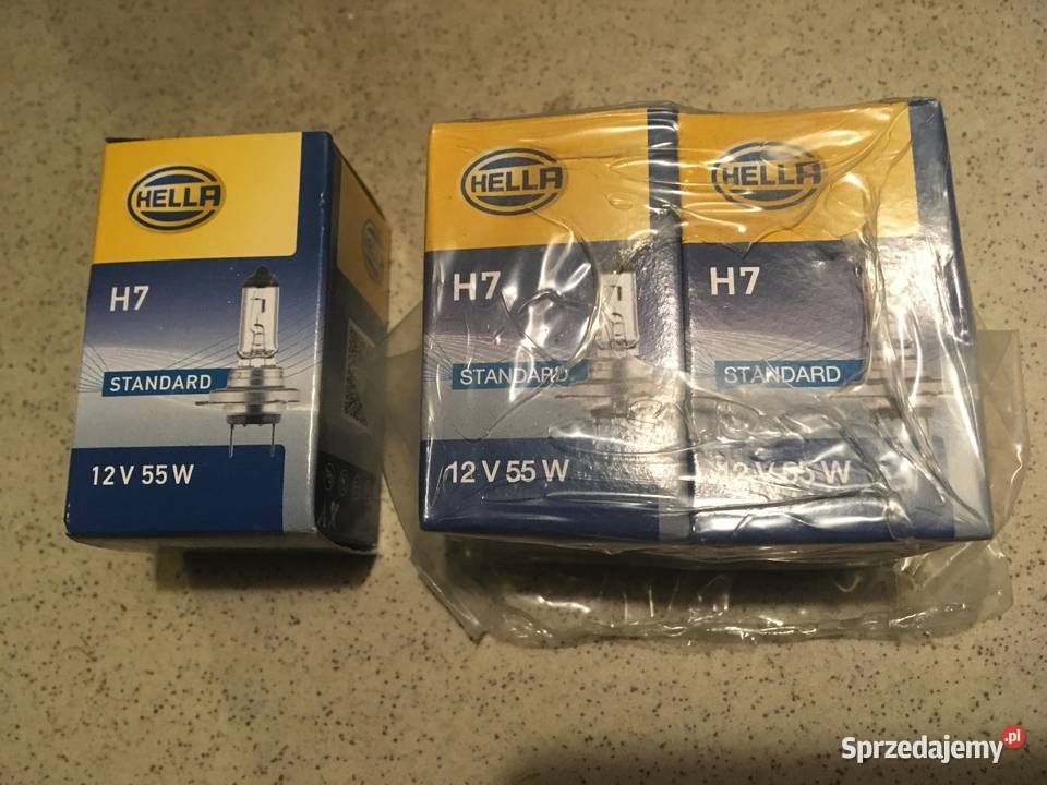 Żarówka H7 Hella 12V 55W osobowe Żarówki samochodowe sprzedam