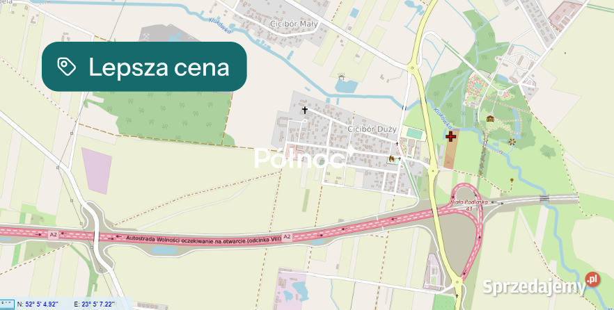 Działka budowlana z pozwoleniem na staw rzece lubelskie Cicibór Duży
