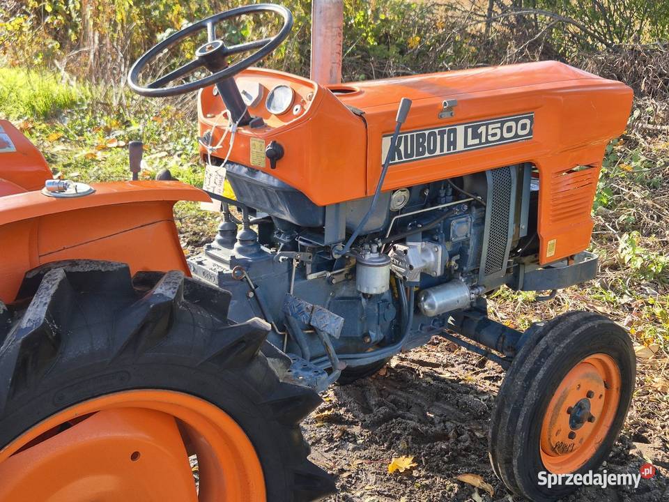 Traktorek traktor KUBOTA L1500S 15 24 Skrzynia biegów Manualna Małuszyn