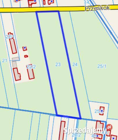 Grunt 16921m2 Grodzisk Mazowiecki Przeskok 16921m2 sprzedam