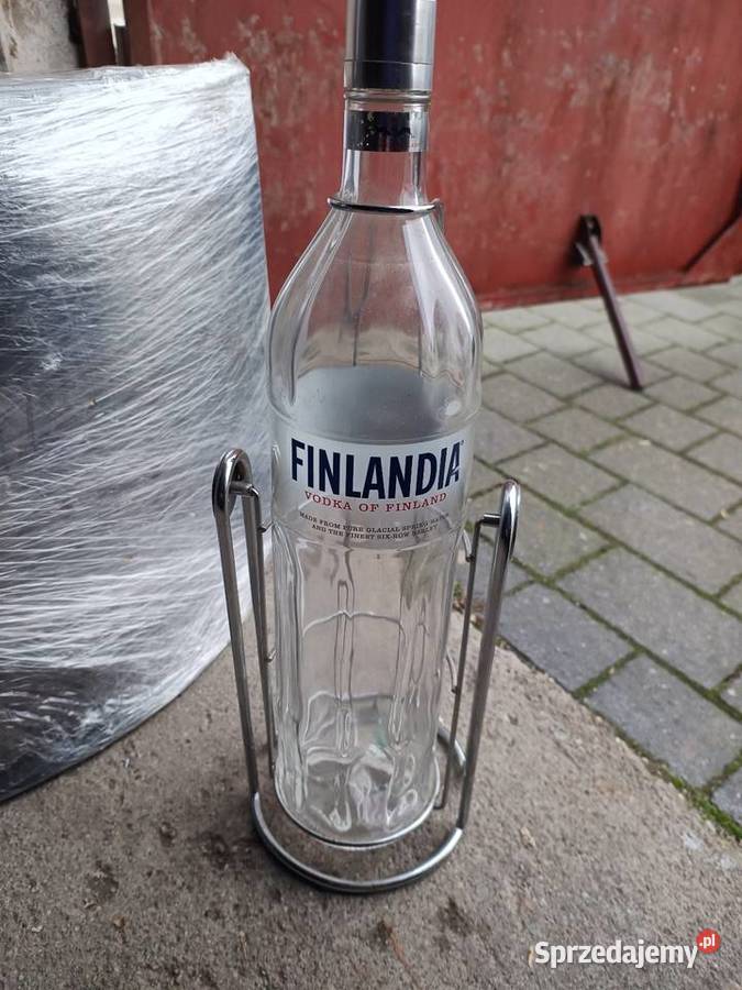 Butelka 3L alkoholu Finlandia Kołyska Legnica