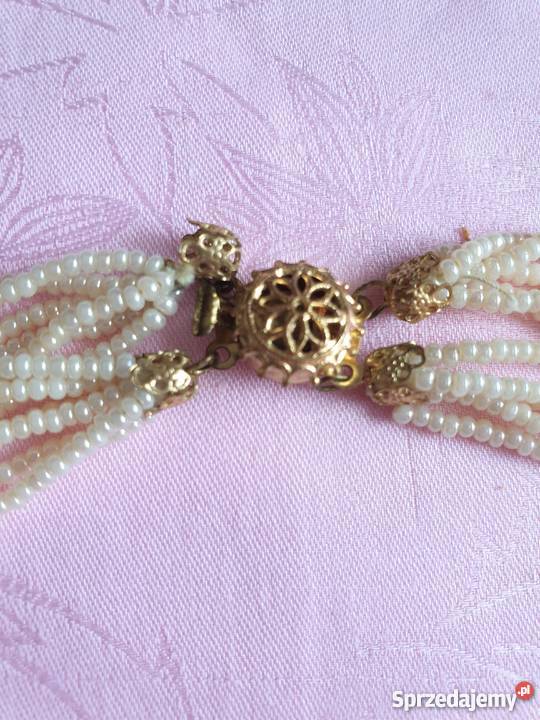 Oryginalny naszyjnik z perełek Kraków