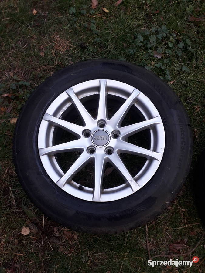Koła zimowe Audi 5x112 R16 opony 22555 R16 Samochodowe Ostrołęka
