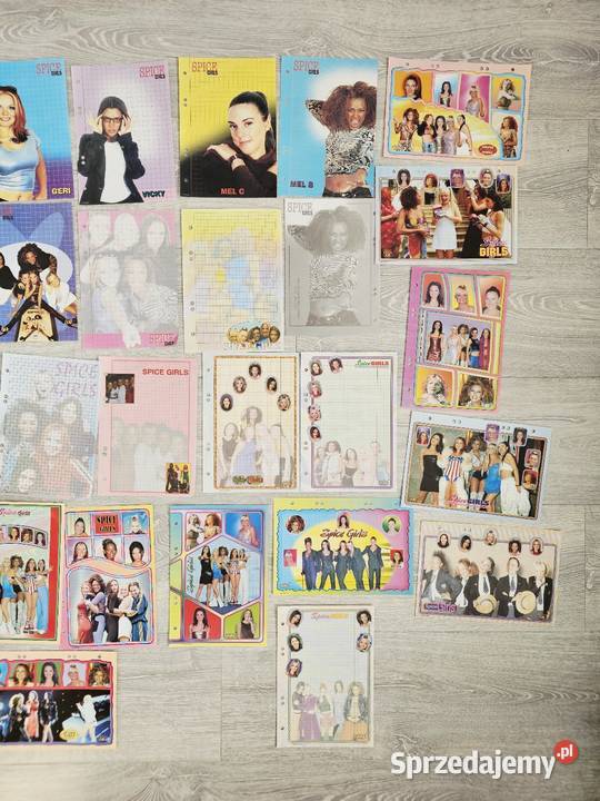 Duże karteczki a5 do segregatora Spice Girls Łomianki Dolne