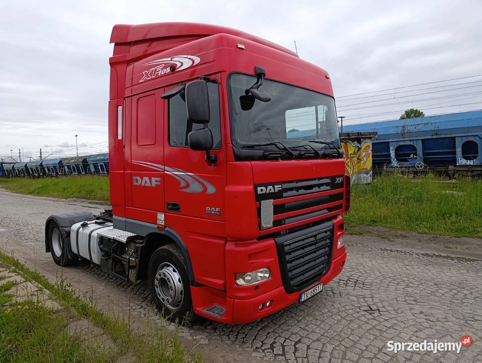 DAF XF 105460 DAF XF 105460 stan jeden kierowca welurowa tapicerka Kielce