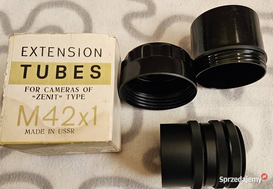 Pierścienie do aparatu fotograficznego ZENIT Kraków