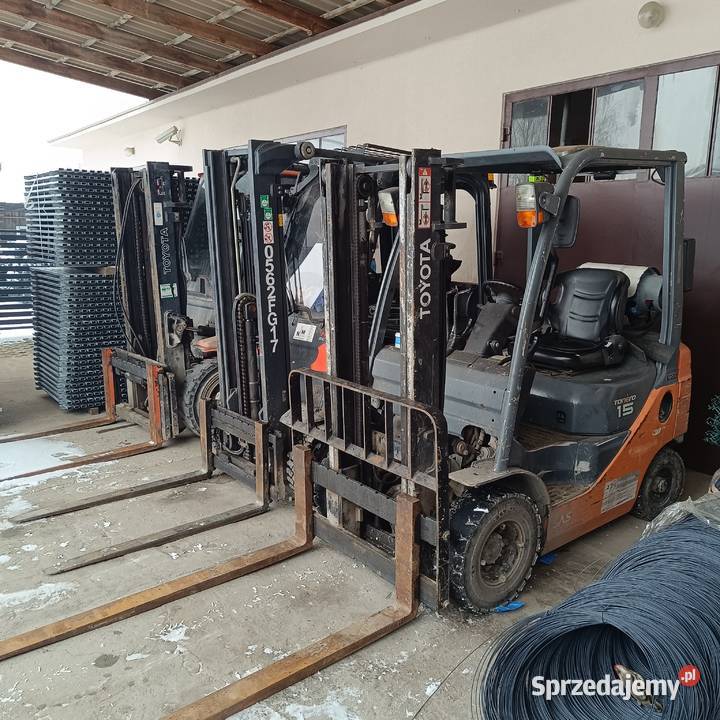 Wózek widłowy TOYOTA 815 JCB 8014 gaz Baranów Sandomierski