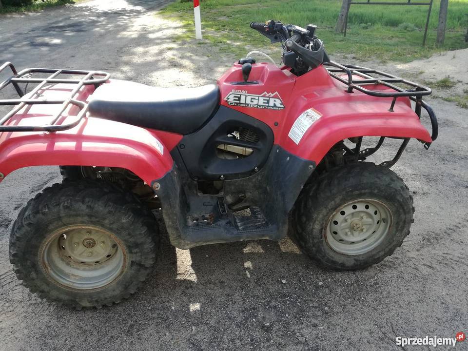 Sprzedam niezawodnego quada Suzuki Eiger 400 4x4 Motoryzacja