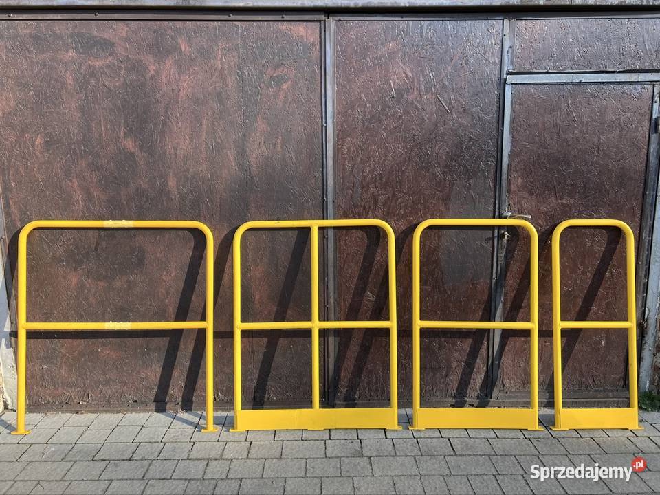 Bariery barierki ochronne przemysłowe magazynowe Kuklice