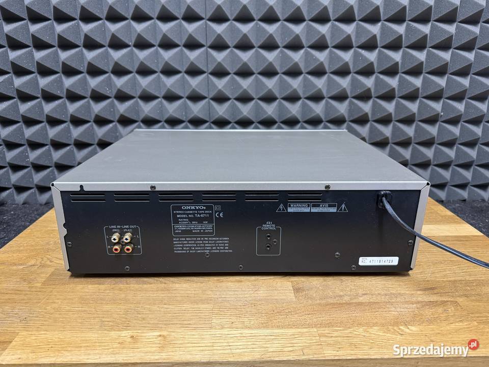 Magnetofon kasetowy ONKYO INTEGRA TA6711 Bielsko-Biała