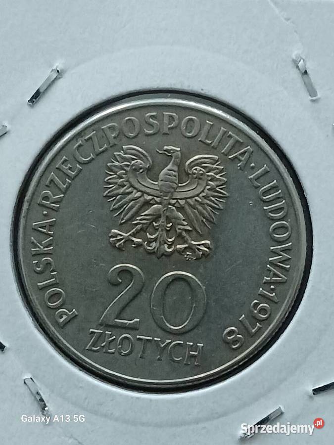 20 złotych Maria Konopnicka 1978 r
