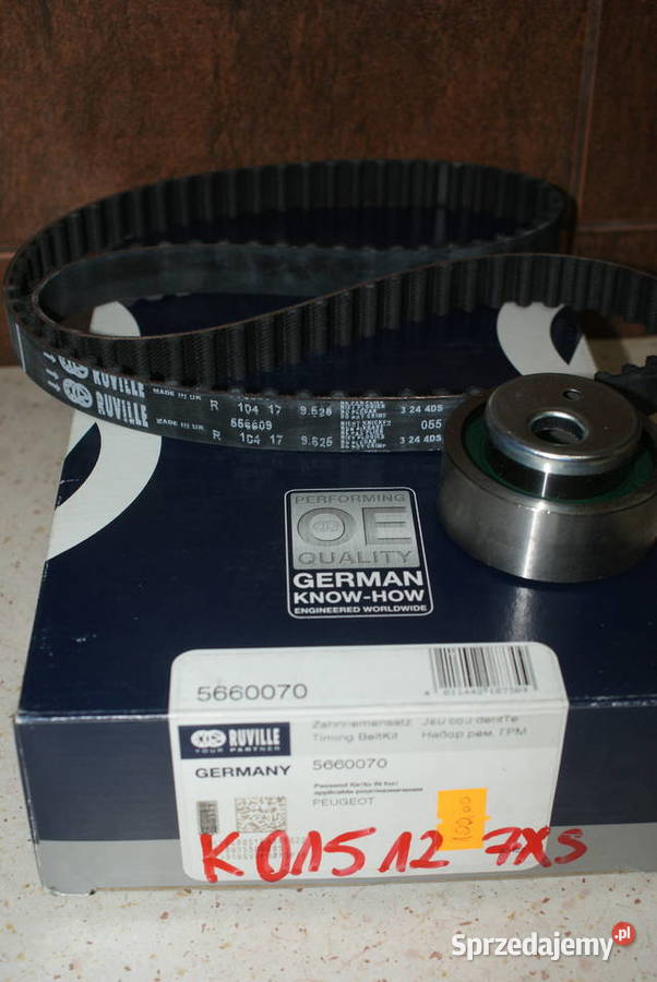 K015127XS GATES Zestaw ZESTAW ROZRZĄDU CITROEN