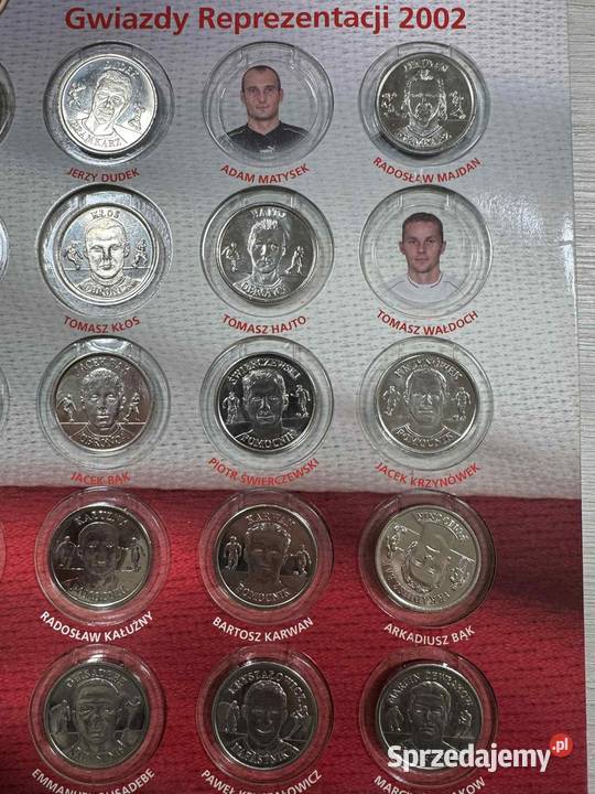 Kolekcja Medali Polska Gwiazdy Reprezentacji Elbląg sprzedam