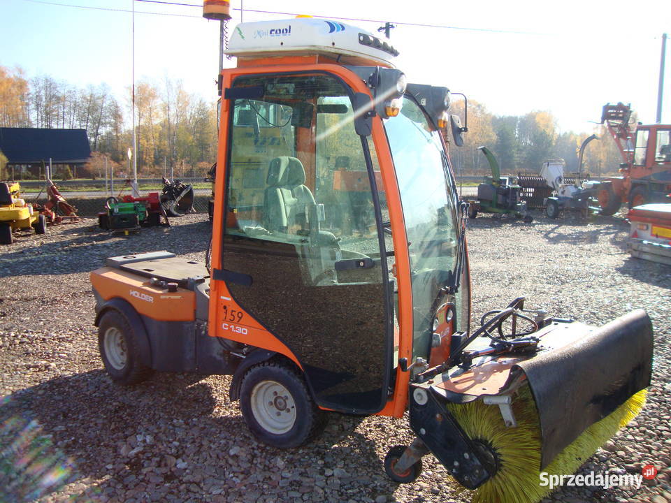 Holder C 130 ciągnik komunalny mazowieckie Czaplinek