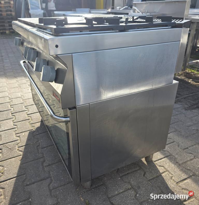 Kuchnia Gaz Z Płytą Żeliwną Duży Piekarnik Elekt Nowe Skalmierzyce