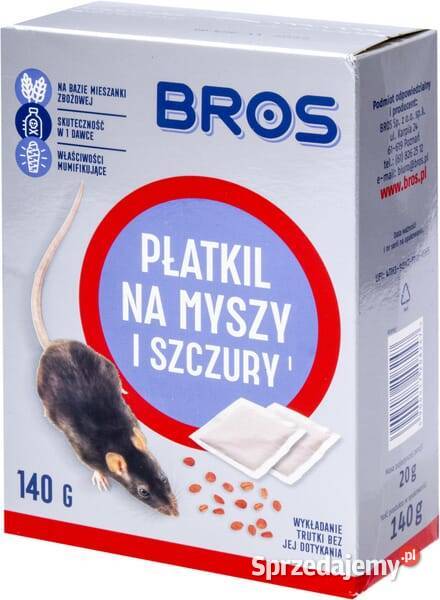 Płatkil płatki na myszy i szczury 140g 15941630 Kamionna sprzedam