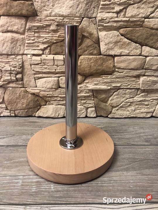 Stojak na ręcznik kuchenny czarny mat połysk i podkarpackie Dębica