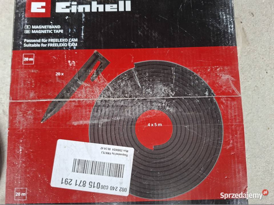 Taśma magnetyczna i haczyki robot koszący warmińsko-mazurskie Giżycko