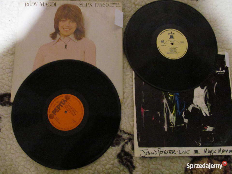 Płyty winylowe zestaw 2 Body Magdi i John Porter Lublin