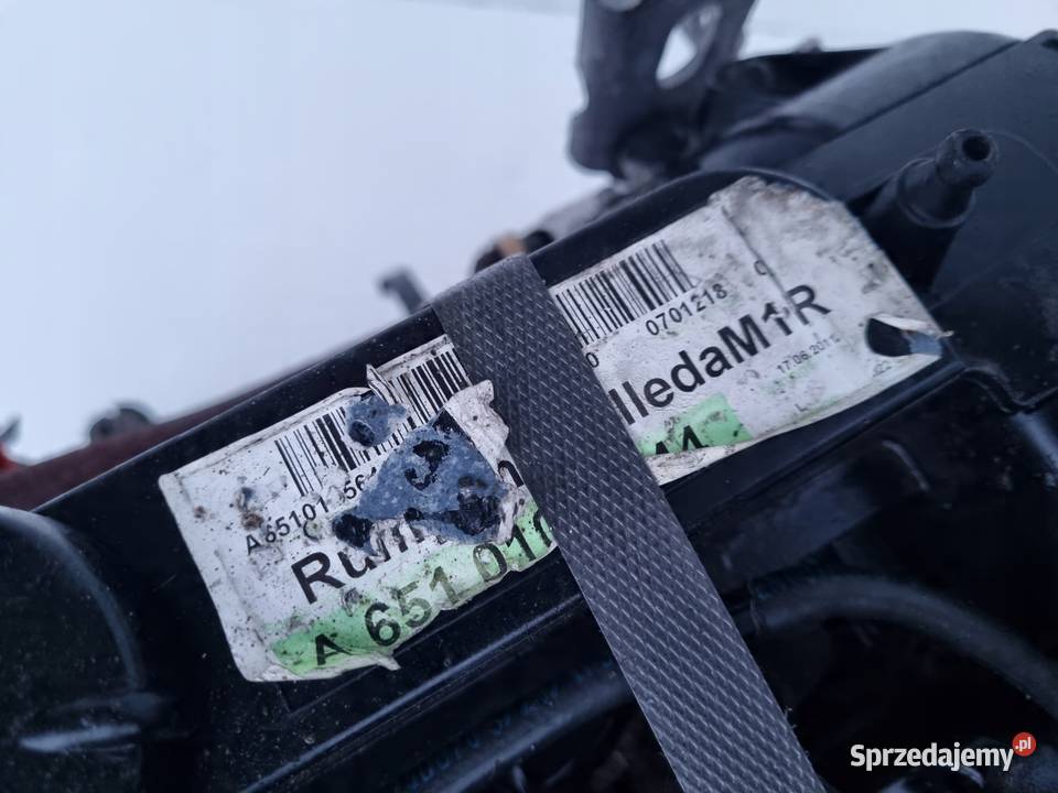 SILNIK KOMPLET Mercedes Vito W639 ładnie pracuje lubelskie Janów