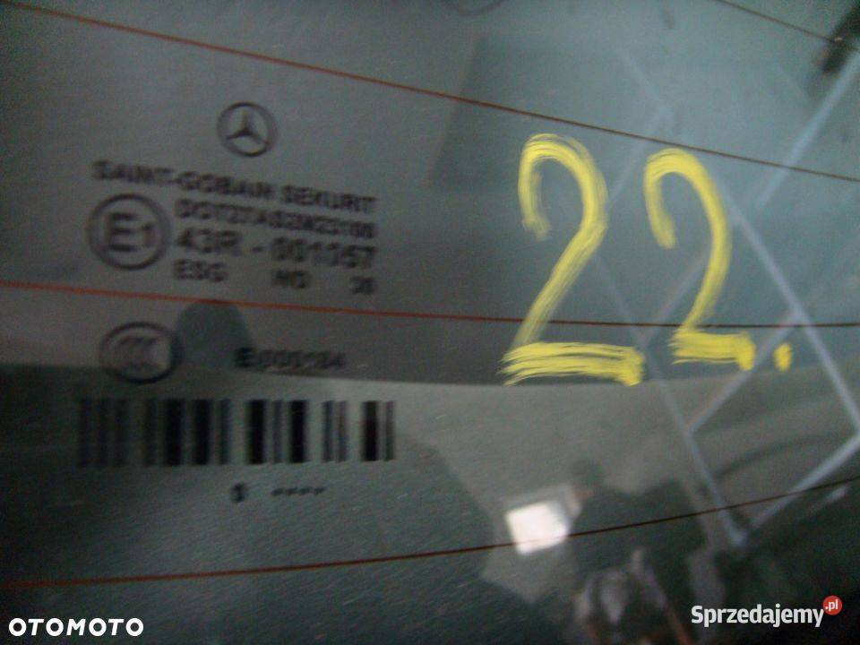 KLAPA BAGAŻNIKA MERCEDES EKLASA W212 KOMBI osobowe