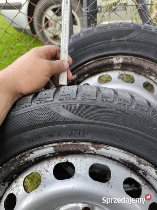 Koła zimowe felgi vwT5 Potęgowo sprzedam