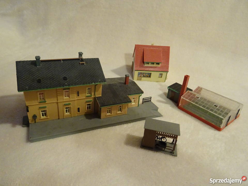 Modele kolejowe Berliner TTBahnen duży zestaw Skierniewice