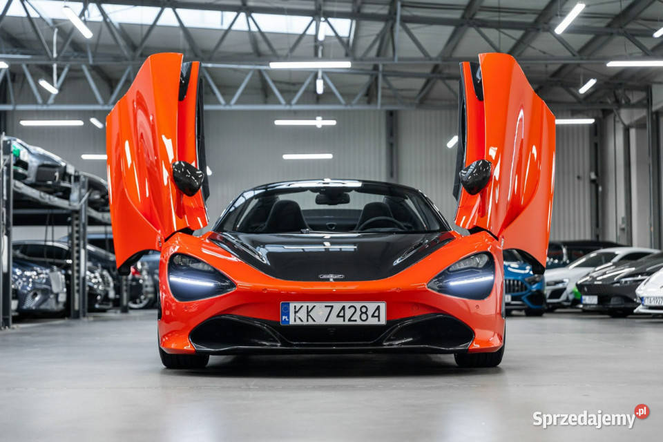 McLaren 720S Spider Spider Krajowy MSO Carbon MG czujnik zmierzchu Węgrzce