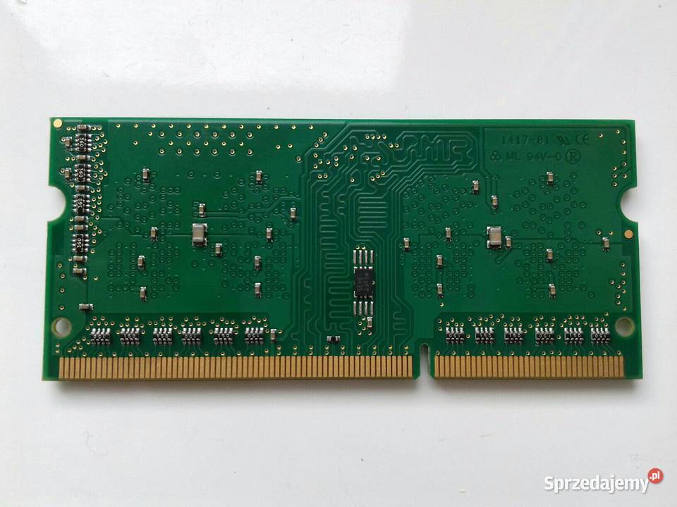 Kingston DDR3 2GB PC310600 SODIMM 15V 1333MHz DDR3 Bydgoszcz sprzedam