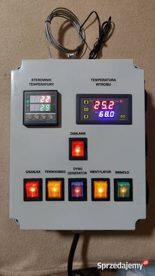 Sterownik Temperatury z temperaturą wyrobu do Tychy