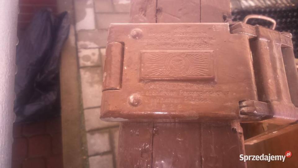 Niemiecka skrzynia amunicyjna sprzedam