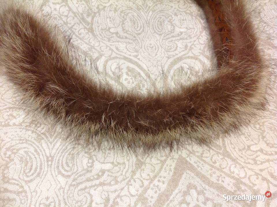 Futerko Naturalne Jenot Obszycie do Kaptura Nowa Sól