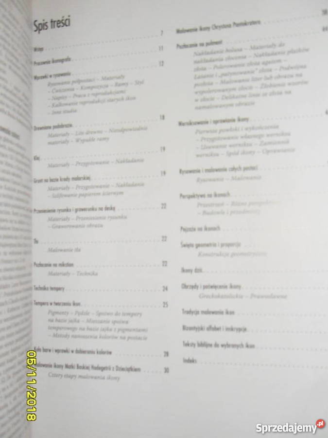 Techniki malowania ikon Wydanie drugie poradnik sprzedam