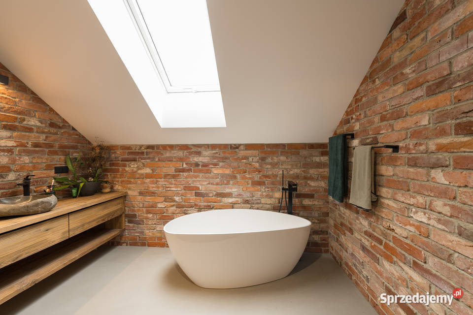 Szafka łazienkowa podwieszana stare drewno Słupno